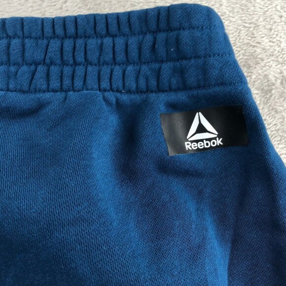 Reebok Men Jogger Pants Size XL Blue Pull On Sweatpants Elastic Waist Activewear - Picture 9 of 11